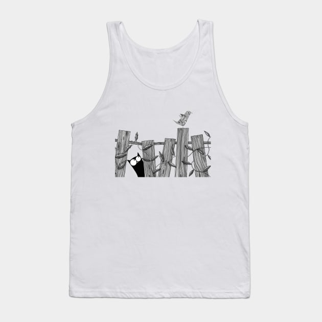 Paper Bird Tank Top by Scratch